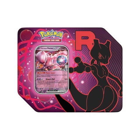 Team Rocket’s Mewtwo ex Tin